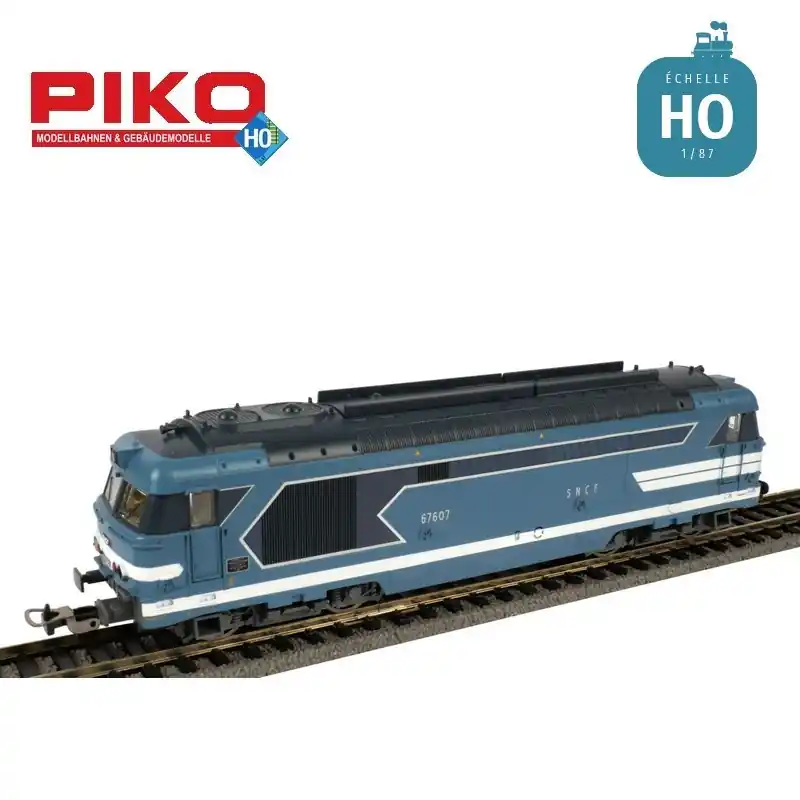 Bestellbar - Locomotive diesel BB67400 origine SNCF Ep IV/V Analogique HO Piko 95179