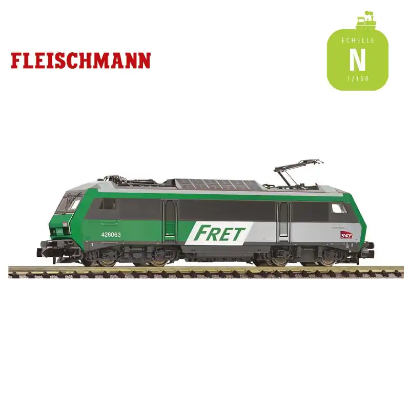 Bewährte Qualität | Locomotive électrique BB 426063 "FRET" SNCF EP V-VI Digital Son N Fleischmann 7570036