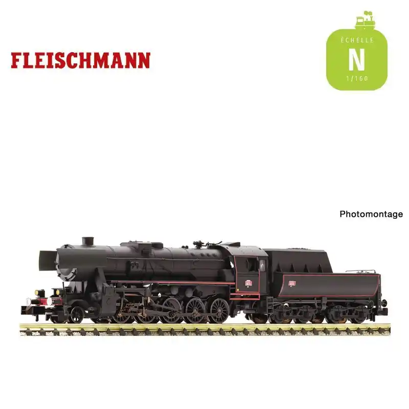 Sonderpreis | Locomotive à vapeur 150 Y 3 SNCF Ep III Analogique N Fleischmann 7160037