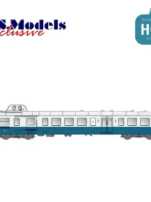 Sicher bezahlen - Autorail Picasso X93953 bleu gris Bréauté/Fécamp Ep IV SNCF Analogique HO LS Models 10132