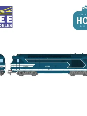 Jetzt erhältlich - Locomotive diesel BB 67321 Chambéry SNCF EP V Digital son HO REE MB-246S