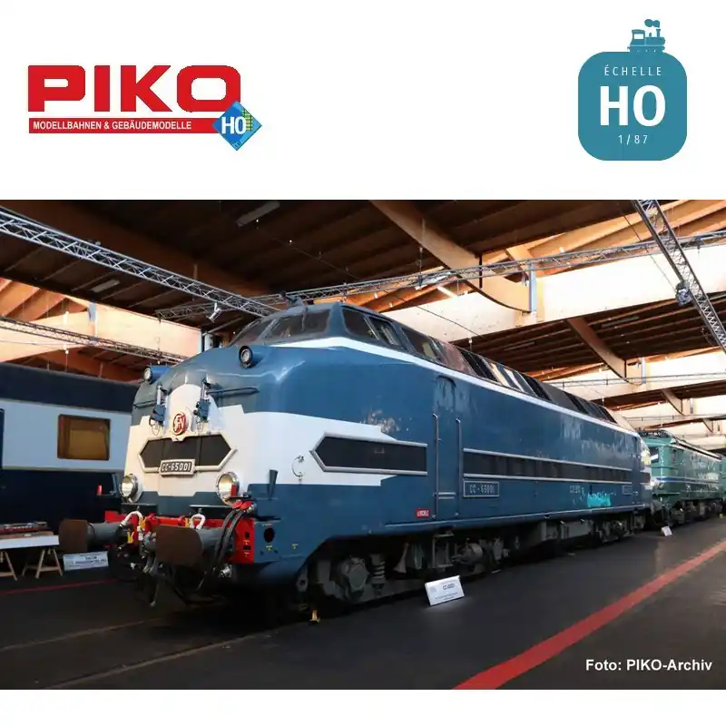 Locomotive diesel CC 65000 Origine SNCF Ep III Analogique HO Piko P97540 - Hammerpreis