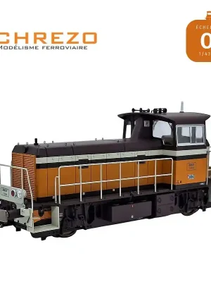 Locotracteur Y 8184 de Strasbourg - Livrée Arzens - Chamois SNCF Ep IV Analogique O Chrezo 80-01 | Neues Produkt