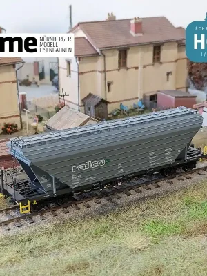 Sonderangebot - Wagon céréalier Uagpps 80m³ RAILCO gris EP VI HO NME 513614