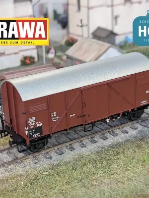 Top-Qualität - Wagon couvert type Glms201 DB Ep IV HO Brawa 50723