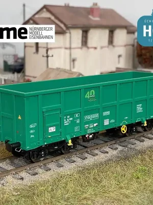 Offener Güterwagen Eamnos 57m³ 40 On Rail grün Ep VI HO NME 540606 | Einfach bestellen