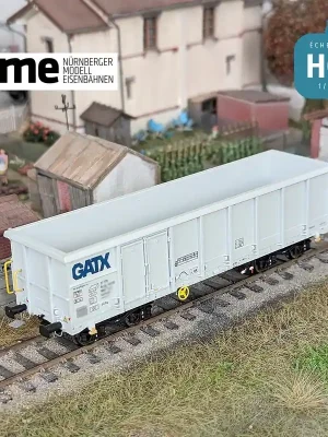 Wagon tombereau Eamnos 57m³ GATX gris clair Ep VI HO NME 541603 | Schnelle Lieferung