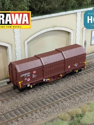 Wagon télescopique type Shimmns730 DB AG Ep VI HO Brawa 51007 - Schneller Versand