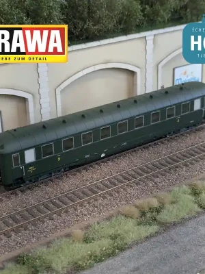 Voiture voyageurs de type 39 2ème classe B10myfi SNCF Ep III HO Brawa 51121 - Neu gelistet