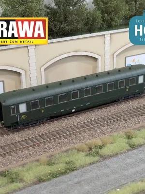Neues Produkt | Voiture voyageurs de type 39 2ème classe B10myfi SNCF Ep III HO Brawa 51122