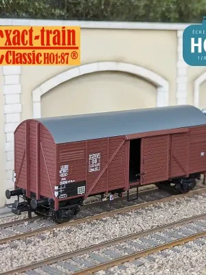 Wagon couvert type Bremen Gmhs35 EUROP DB Ep III HO Exact-Train EX23621 | Knallerpreis