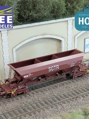 Wagon trémie type Ex "SGTR" SNCF Ep IV HO REE WB-862 | Nur begrenzt verfügbar