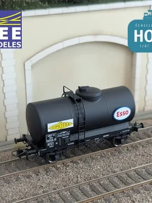 Direkt ab Werk - Wagon citerne pétrole SIMOTRA-ESSO SNCF Ep III HO REE WB-873