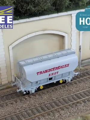 Zertifiziert | Wagon céréalier TRANSCEREALES SHGT SNCF Ep IV-V HO REE WB-889