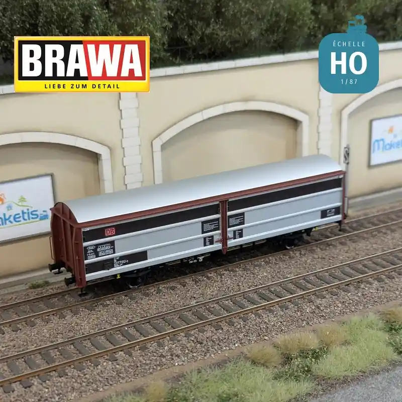 Top-Preis - Wagon à parois coulissantes type Hbills-x299 DB AG Ep VI HO Brawa 48995