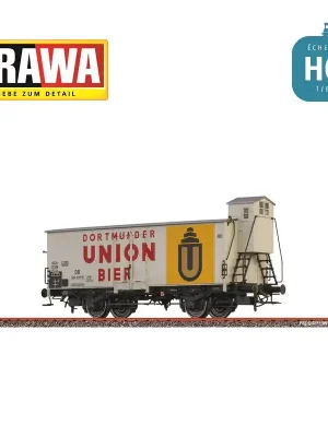 Wagon couvert Bières "Dortmunder Union" DB Ep III HO Brawa 51255 - Sparangebot
