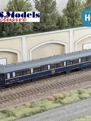 Voiture-lits Lx 16 bleu EIC CIWL EP IV éclairée HO LS Models 49243 | Preishit
