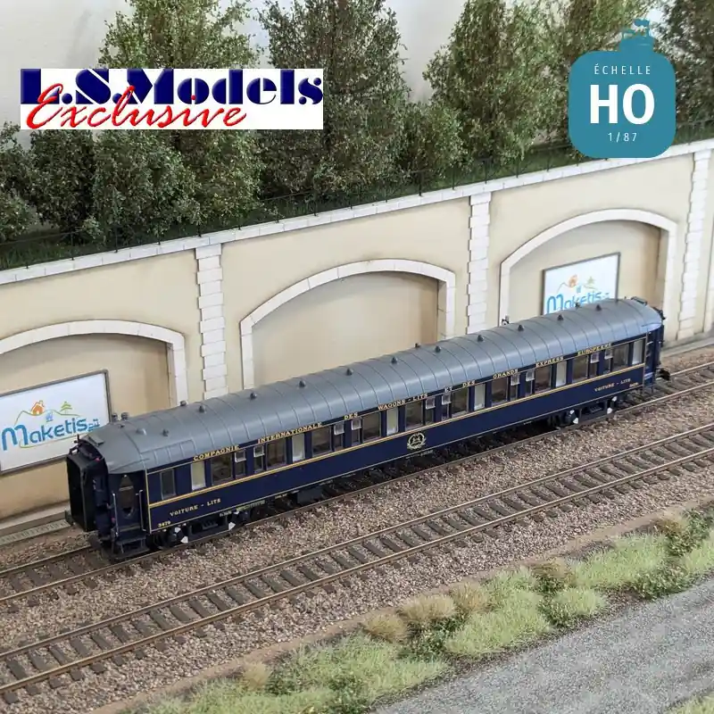 Voiture-lits Lx 20 METRO n°3479 CIWL EP IIIb éclairée HO LS Models 49235 - Jetzt verfügbar