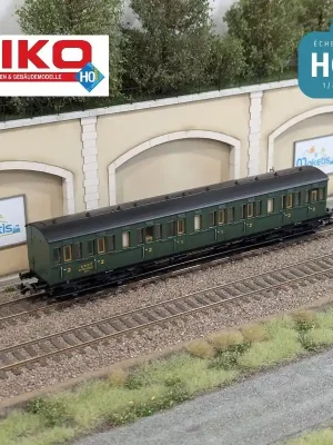 Voiture voyageurs à compartiments 1/2ème classe SNCF Ep III HO Piko 53338 - Mega-Angebot