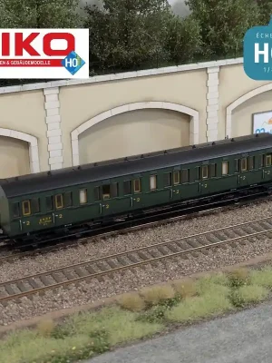 Super-Preis | Voiture voyageurs à compartiments 2ème classe SNCF Ep III HO Piko 53339