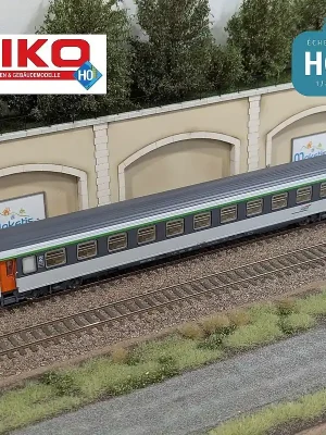Voiture voyageurs Corail Vu 2ème classe SNCF Ep IV HO Piko 97141 - Top-Preis