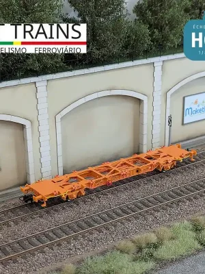 Aktionspreis - Wagon multimodal type Lgnss 45 TRANSFESA Ep VI HO PT TRAINS 100160