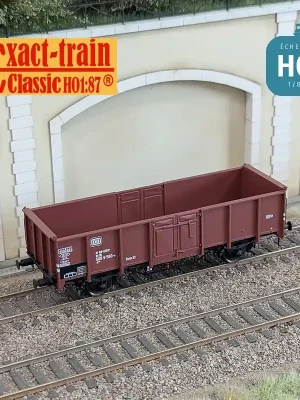 Sehr gefragt | Wagon tombereau UIC II type E039 EUROP DB Ep IVa HO Exact-Train EX23910