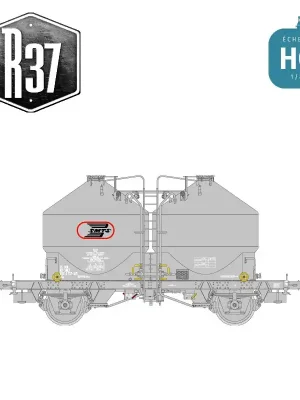 Hammerpreis | Wagon silo bi-dômes transport de ciment déco SMTS SNCF Ep IV HO R37 43125