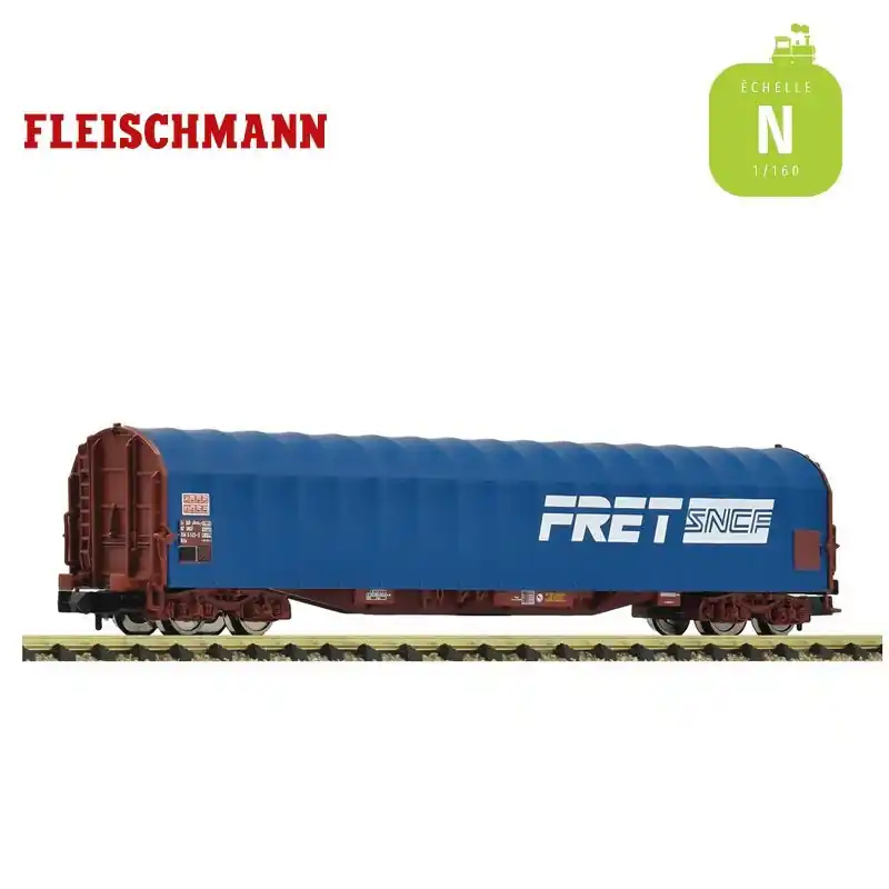Wagon à bâches coulissantes Rils Fret SNCF Ep V N Fleischmann 6660144 - Heute kaufen