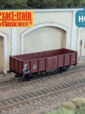 Wagon tombereau UIC II type Omm55 DB Ep III HO Exact-Train EX23907 - Sonderpreis