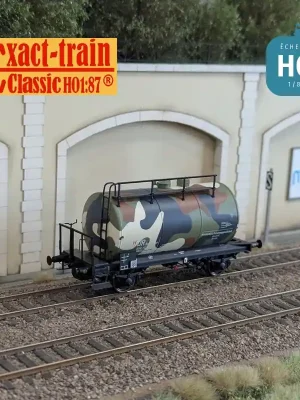 Letzte Chance | Wagon citerne 30m3 camouflage DRB Ep II HO Exact-Train EX20686