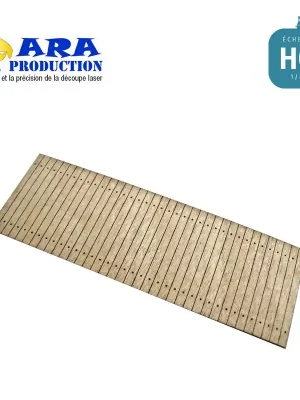 Extra sparen | Plancher bois pour wagon plat ex-PLM REE ARA Production HO.PLA19502A