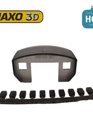 Abri tender 18m3 pour 140 C Jouef sans gouttières + 10 briquettes HO Haxo 3D 344030 - Hohe Qualität