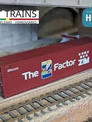 Direkt bestellen - Container 40‘ HC ZIM (ZCSU7261639) HO PT TRAINS PT840050