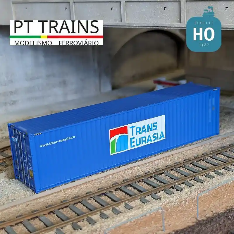 Container 40‘ HC TRANS EURASIA (CICU1041192) HO PT TRAINS PT840401.1 | Sehr gut bewertet