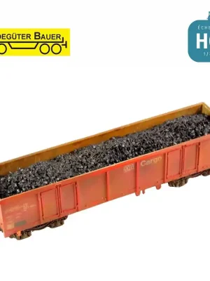 Insert à charbon pour wagons type Eaos HO Ladegüter Bauer H01270 - Begrenztes Angebot