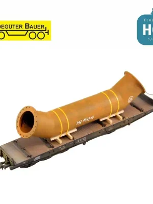 Tube à double bride coudé HO Ladegüter Bauer H01308 | Expressversand
