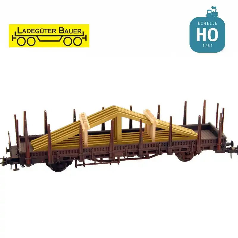 Charpente en bois HO Ladegüter Bauer H01349 | Neu verfügbar