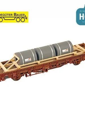 Bobines d‘acier, chargées en long HO Ladegüter Bauer H01360 - Abverkauf