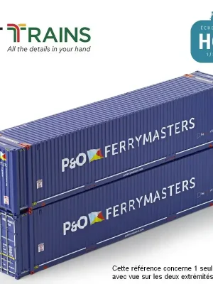 Container 45´HC P&O FERRYMASTERS bleu HO PT TRAINS 8510008 - Direkt vom Hersteller