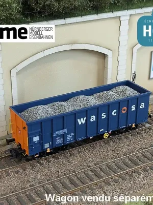 Chargement de gravier pour wagon tombereau Eamnos 11,3m HO NME 951003-A - Vorteilspreis