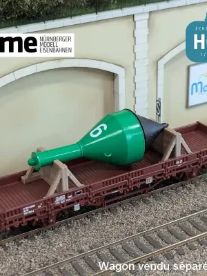 Chargement de bouée verte sur support en bois HO NME 951101 | Hammerpreis