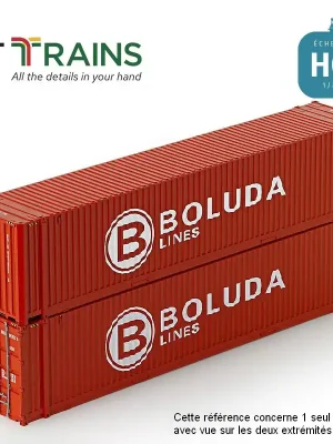 Container 45´HC BOULDA rouge HO PT TRAINS 8510040.1 | Hammerpreis