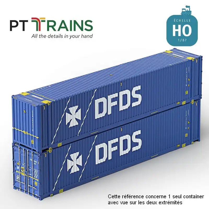Container 45´HC DFDS bleu HO PT TRAINS 8510050 | Premium-Qualität