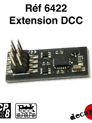 Extension DCC pour réglettes d‘éclairage HO Decapod 6422 | Nicht verpassen