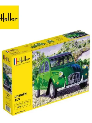 Voiture CITROËN 2 CV 1/24 Heller 80765 | Versandbereit