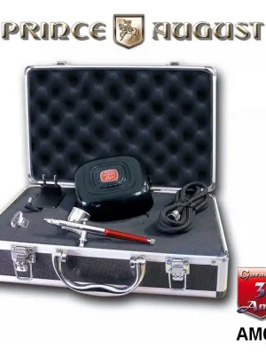 Mallette Aérographe et compresseur Prince August AM01+ | Sonderpreis