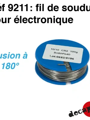 Elektronisches Löten (100 g) Decapod 9211 | Neu