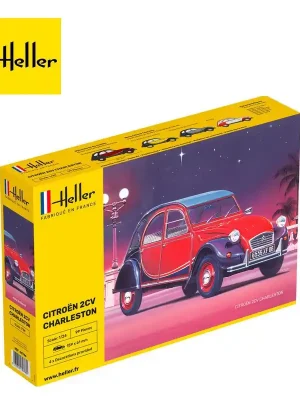 Voiture CITROËN 2 CV CHARLESTON 1/24 Heller 80766 | Preiswert