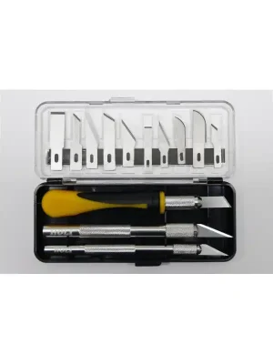 Neuheit - Coffret 3 couteaux de précision Holi et 10 lames différentes